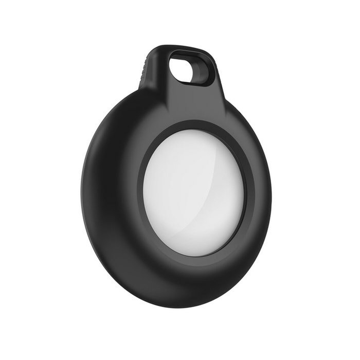 Belkin Secure Holder impermeable con llavero para Apple AirTag, Negro