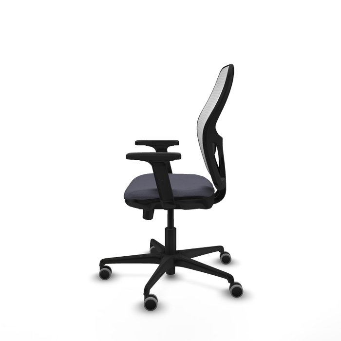 PIQUERAS Y CRESPO Silla de oficina Jorquera Gris oscuro y Blanco PIQUERAS Y CRESPO Silla de oficina Jorquera Gris oscuro y Blanco