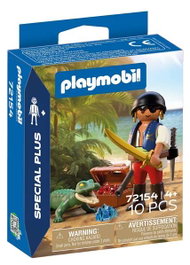 PLAYMOBIL Pirata Contra Caimán Special Plus 72154