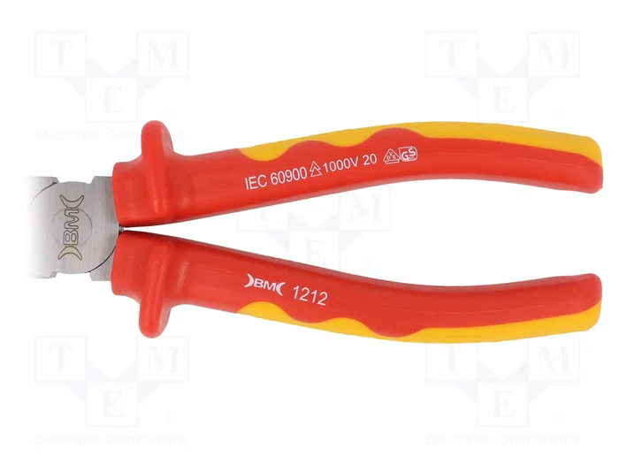BM GROUP Alicates universales con aislamiento 180 mm