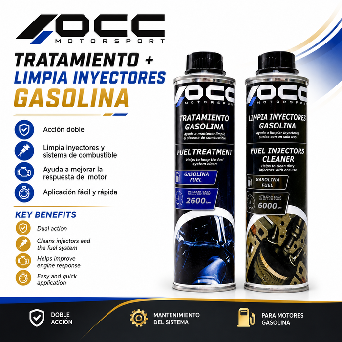 Occ Motorsport Pack Tratamiento Pre ITV Gasolina