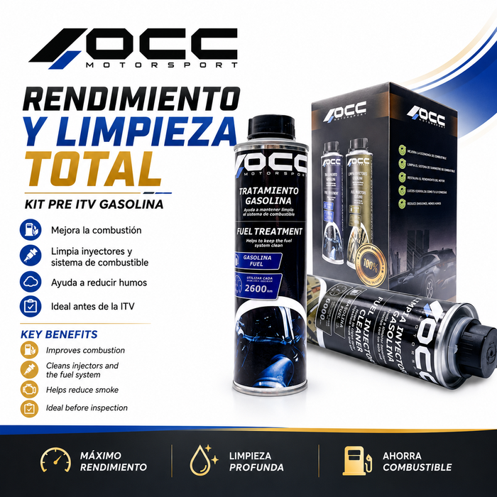 Occ Motorsport Pack Tratamiento Pre ITV Gasolina