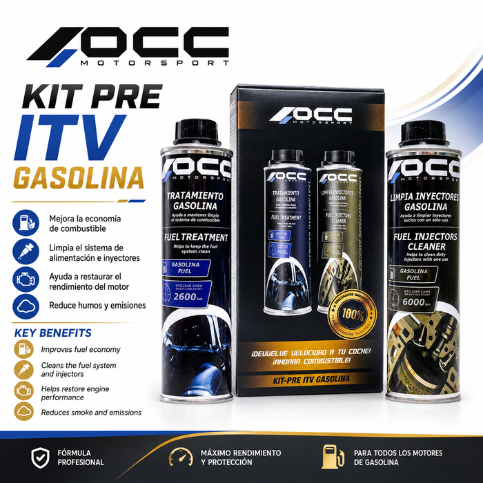 Occ Motorsport Pack Tratamiento Pre ITV Gasolina