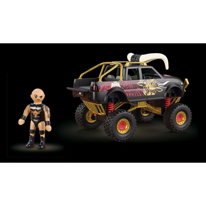 PLAYMOBIL WWE Monster Truck The Rock 71955