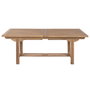 DKD Home Decor Mesa Comedor Set 9 Teca Extensible