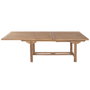 DKD Home Decor Mesa Comedor Set 9 Teca Extensible