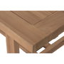 DKD Home Decor Mesa Comedor Set 9 Teca Extensible