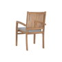 DKD Home Decor Mesa Comedor Set 9 Teca Extensible