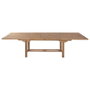 DKD Home Decor Mesa Comedor Set 9 Teca Extensible