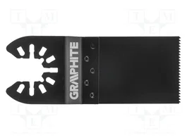Graphite Cepillo para Multiherramienta de 34mm para Madera 56H050