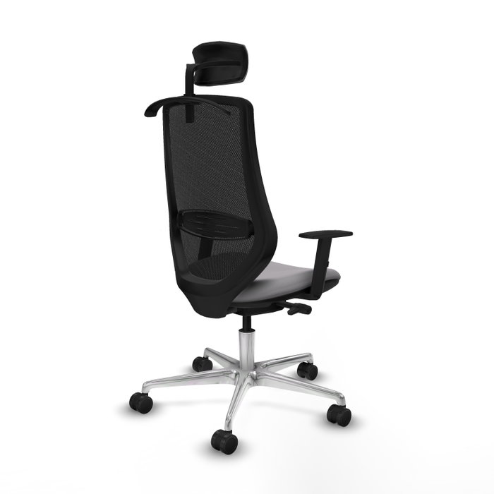 PIQUERAS Y CRESPO Silla de oficina Mardos Gris y Negro PIQUERAS Y CRESPO Silla de oficina Mardos Gris y Negro