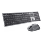 Dell km7321w teclado (alemÁn) rf wireless + bluetooth qwertz gris, titanio