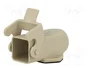 HARTING Han 3A-HSM/P-DL-1Pg11-grey Carcasa para Conectores HDC