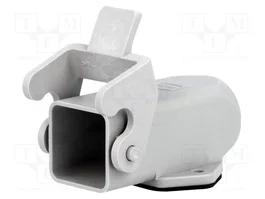 HARTING Han 3A-HSM/P-DL-1Pg11-grey Carcasa para Conectores HDC