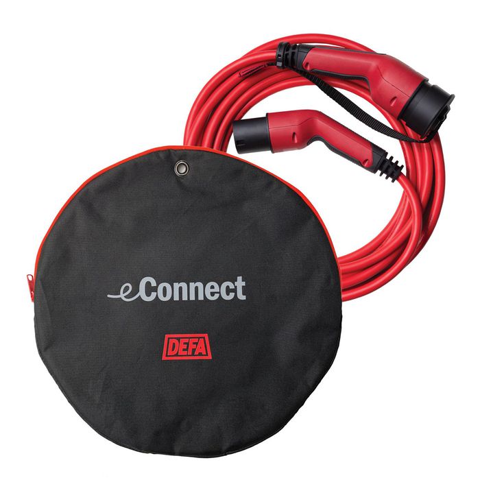 DEFA Bolsa de Carga eConnect Basic para Cables Modo 3, Material Duradero y Ignífugo DEFA Bolsa de Carga eConnect Basic para Cables Modo 3, Material Duradero y Ignífugo