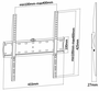 Aisens Soporte de Pared WT55F-013 para TV/Monitor de 32-55 pulg.