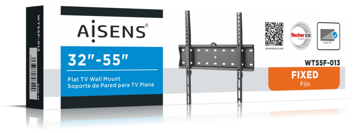 Aisens Soporte de Pared WT55F-013 para TV/Monitor de 32-55 pulg. Aisens Soporte de Pared WT55F-013 para TV/Monitor de 32-55 pulg.