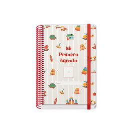 Agenda Escolar Dohe Perpetua Espiral Tapa Pvc A5 Con Goma (Mi Primera Agenda)