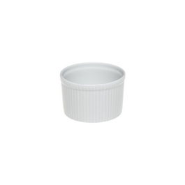 Pillivuyt Resista Molde Souffle Blanco, 10 cm Diametro x 5.3 cm Alto, para Horno, Vajilla y Complementos (Set de 12)