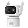 eufy Cámara de Seguridad IP C31, Interior y Exterior, Alámbrica, 1080p, Visión Nocturna, Blanca y Negra