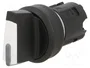 SIEMENS Interruptor rotativo SIRIUS ACT de 3 posiciones, 22mm, negro