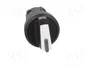 SIEMENS Interruptor rotativo SIRIUS ACT de 3 posiciones, 22mm, negro