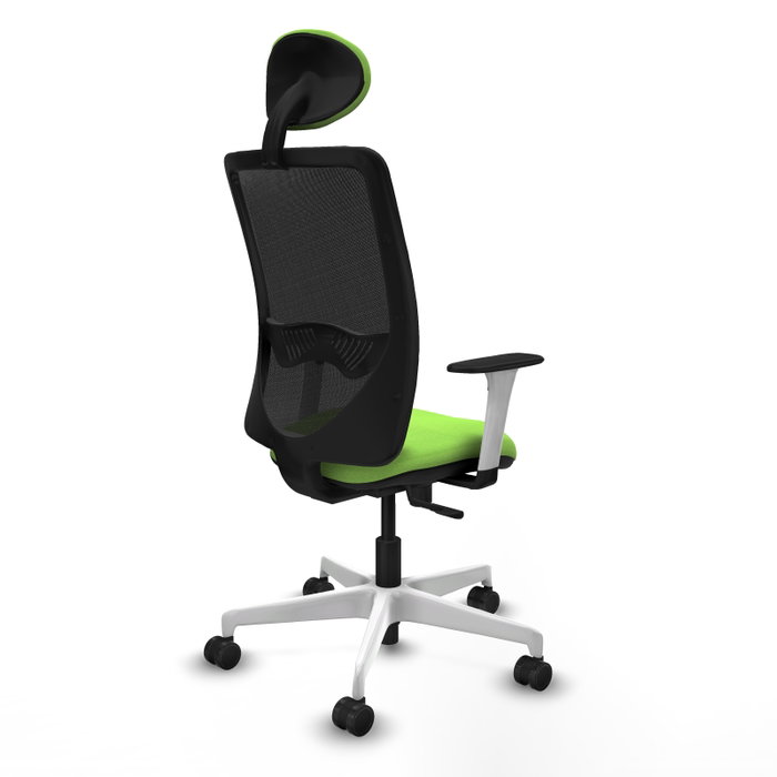 PIQUERAS Y CRESPO Silla de oficina Zulema con mecanismo Sincro, color Pistacho y Negro PIQUERAS Y CRESPO Silla de oficina Zulema con mecanismo Sincro, color Pistacho y Negro