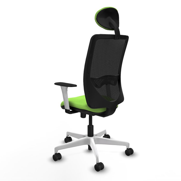 PIQUERAS Y CRESPO Silla de oficina Zulema con mecanismo Sincro, color Pistacho y Negro PIQUERAS Y CRESPO Silla de oficina Zulema con mecanismo Sincro, color Pistacho y Negro