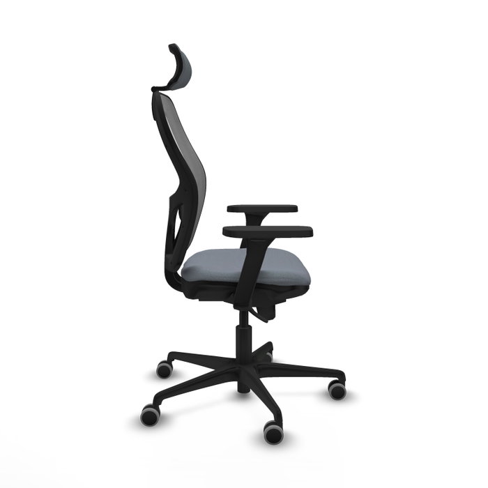 PIQUERAS Y CRESPO Silla de oficina Jorquera Gris con mecanismo Sincro PIQUERAS Y CRESPO Silla de oficina Jorquera Gris con mecanismo Sincro