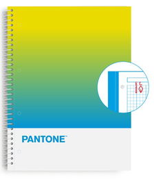 Bloc Escolofi Notebook Pantone Together A4 80H Cuadric.5X5 90G Life (Set de 5)
