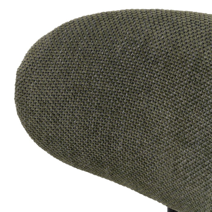 Silla Verde Tejido-Metal Salón 50 X 54 X 73,50 cm (Set de 4)
