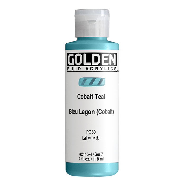 Golden Fluid Colores Acrílicos Cerceta Cobalto 118 ml Golden Fluid Colores Acrílicos Cerceta Cobalto 118 ml