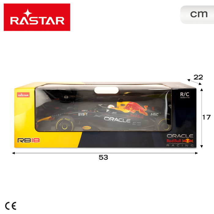 RASTAR Coche RC F1 2022 escala 1:12