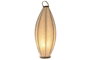 DKD Home Decor Lámpara de pie de lino y cuerda Natural 38x38x100 cm