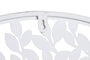 DKD Home Decor Decoración de Pared Metal Árbol Buda 60x60 cm