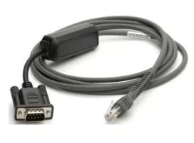 Zebra CBA-R10-S07ZBR Cable de Serie Negro 2,13 m DB9 RJ-45 Zebra CBA-R10-S07ZBR Cable de Serie Negro 2,13 m DB9 RJ-45
