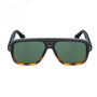 Bobroff BFG0019-C3 Gafas de sol para hombre con cristal verde