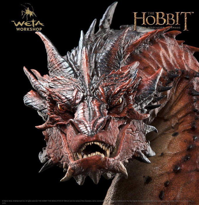 Weta Workshop Busto Smaug de El Hobbit: La desolación de Smaug Weta Workshop Busto Smaug de El Hobbit: La desolación de Smaug