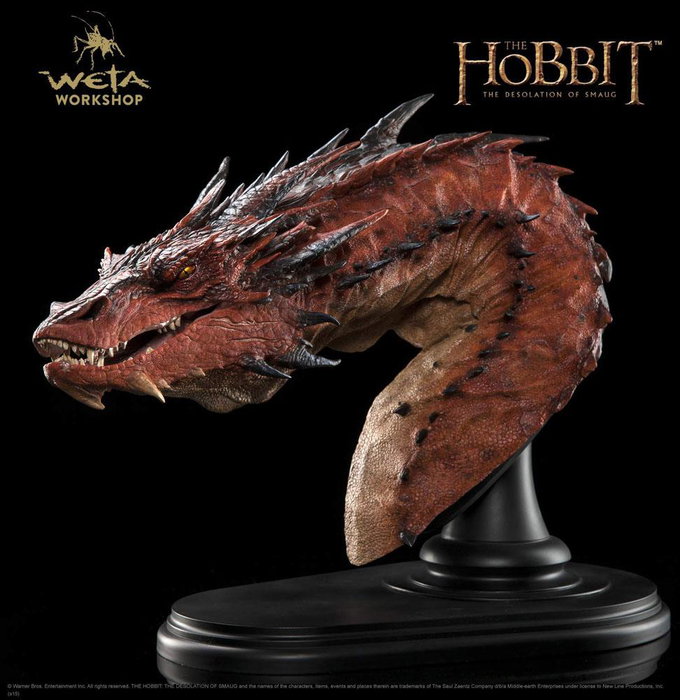Weta Workshop Busto Smaug de El Hobbit: La desolación de Smaug Weta Workshop Busto Smaug de El Hobbit: La desolación de Smaug