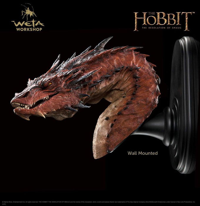 Weta Workshop Busto Smaug de El Hobbit: La desolación de Smaug Weta Workshop Busto Smaug de El Hobbit: La desolación de Smaug