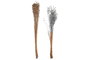 DKD Home Decor Ramo de Flores Secas Surtido de 2 Unidades (50G)