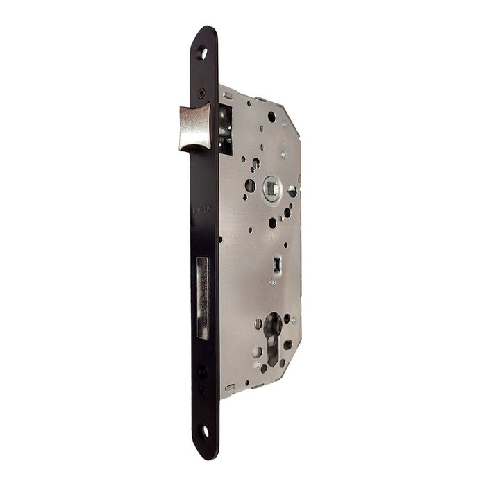 Micel Cerradura de embutir Cre06 de acero con acabado negro 50/85 mm Micel Cerradura de embutir Cre06 de acero con acabado negro 50/85 mm