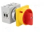 LOVATO ELECTRIC Interruptor de leva 20A 0-1 con 2 posiciones estables