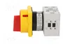 LOVATO ELECTRIC Interruptor de leva 20A 0-1 con 2 posiciones estables