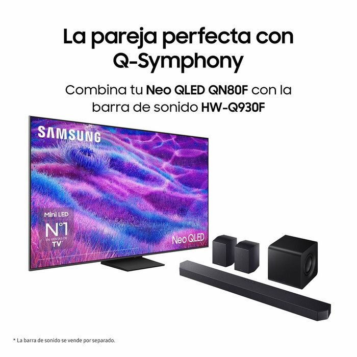 Smart TV Samsung TQ85QN80FAUXXC 85" 4K Ultra HD HDR Neo QLED