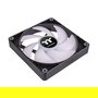 Thermaltake CT120 Ventilador PC ARGB Sync 120mm, 500-2000rpm, Negro/Blanco, Iluminación LED Multi, 2 Piezas