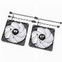 Thermaltake CT120 ARGB Sync Pack de 2 ventiladores de 120 mm negro
