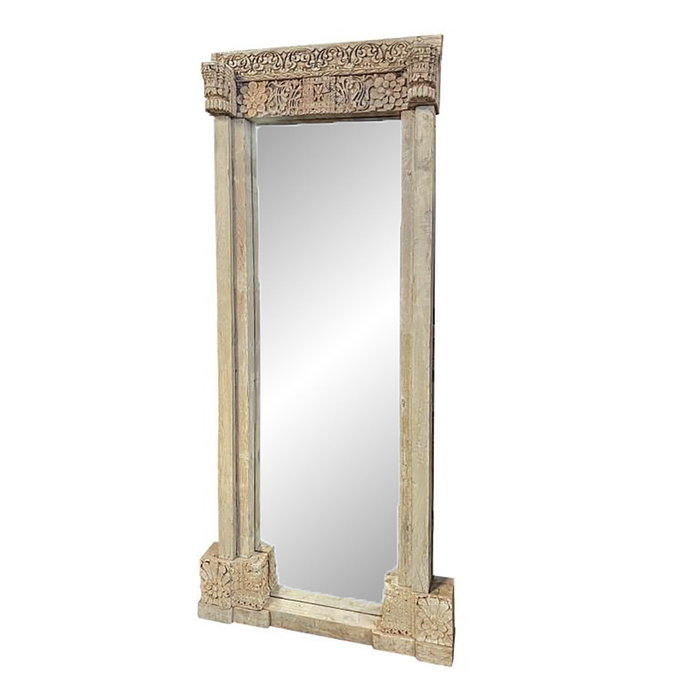 DKD Home Decor Espejo Teca 80x10x205