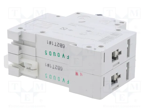 EATON ELECTRIC Interruptor magnetotérmico HN-B6/2 de 2 polos, 6A, 6kA EATON ELECTRIC Interruptor magnetotérmico HN-B6/2 de 2 polos, 6A, 6kA