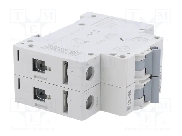 EATON ELECTRIC Interruptor magnetotérmico HN-B6/2 de 2 polos, 6A, 6kA EATON ELECTRIC Interruptor magnetotérmico HN-B6/2 de 2 polos, 6A, 6kA